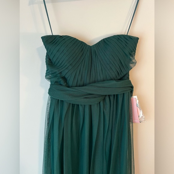 *NWT* Birdy Grey Christina Convertible Dress in Tulle Emerald Green Size M - Picture 13 of 17